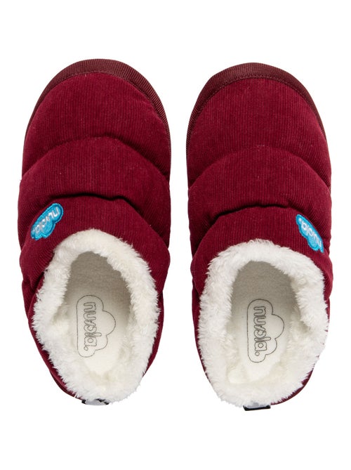 Chaussons unisexes Nuvola avec semelle en gomme - Kiabi