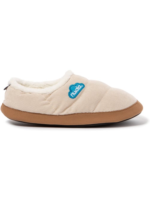 Chaussons unisexes Nuvola avec semelle en gomme - Kiabi