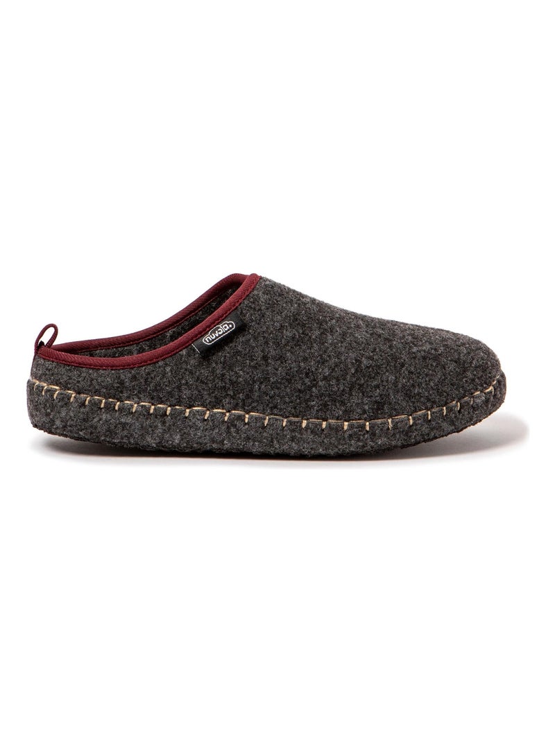 Chaussons unisexes Nuvola avec semelle en gomme. Gris Bordeaux - Kiabi