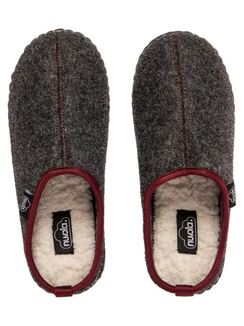 Chaussons unisexes Nuvola avec semelle en gomme. - Kiabi