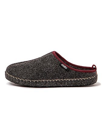 Chaussons unisexes Nuvola avec semelle en gomme.
