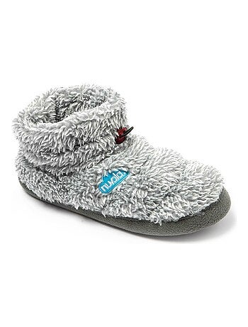 Chaussons unisexes Nuvola avec semelle en gomme
