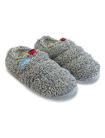 Chaussons unisexes Nuvola avec semelle en gomme