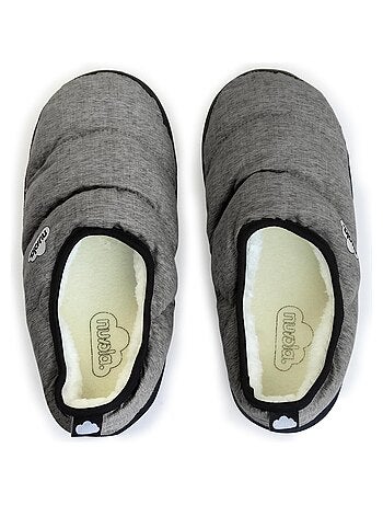 Chaussons unisexes Nuvola avec semelle en gomme