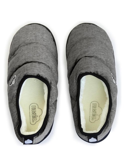Chaussons unisexes Nuvola avec semelle en gomme - Kiabi