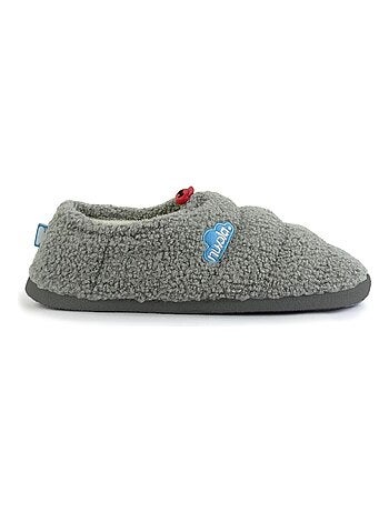 Chaussons unisexes Nuvola avec semelle en gomme