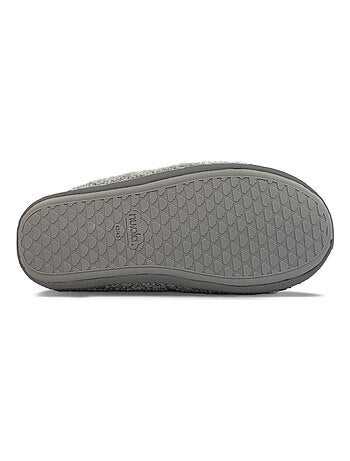 Chaussons unisexes Nuvola avec semelle en gomme