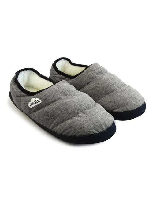 Chaussons unisexes Nuvola avec semelle en gomme - Kiabi