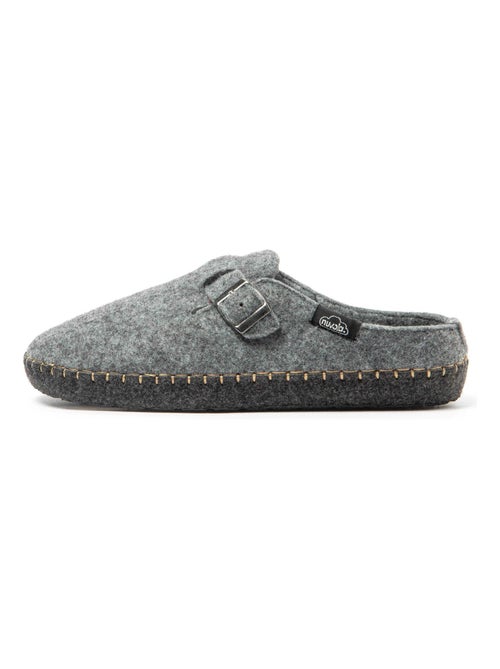Chaussons unisexes Nuvola avec semelle en gomme - Kiabi