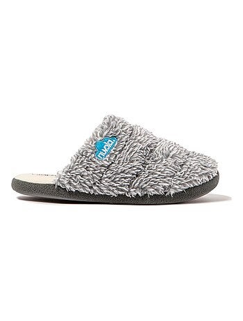 Chaussons unisexes Nuvola avec semelle en gomme