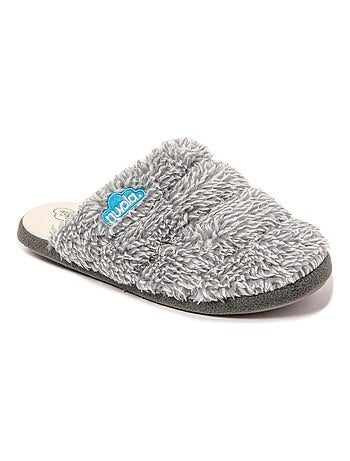 Chaussons unisexes Nuvola avec semelle en gomme
