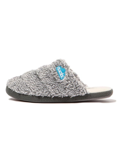 Chaussons unisexes Nuvola avec semelle en gomme - Kiabi