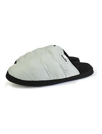 Chaussons unisexes Nuvola avec semelle en gomme