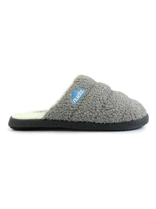 Chaussons unisexes Nuvola avec semelle en gomme - Kiabi