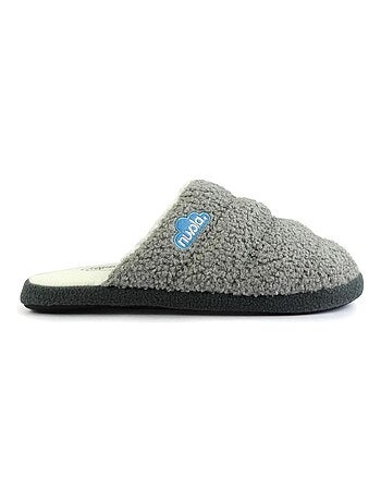 Chaussons unisexes Nuvola avec semelle en gomme