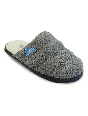 Chaussons unisexes Nuvola avec semelle en gomme