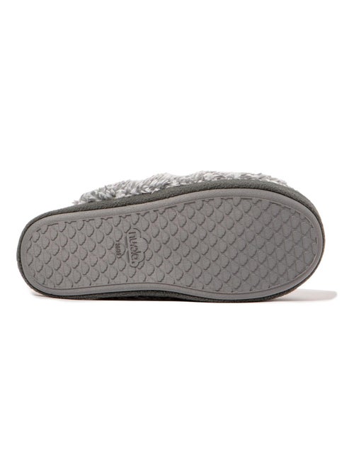 Chaussons unisexes Nuvola avec semelle en gomme - Kiabi