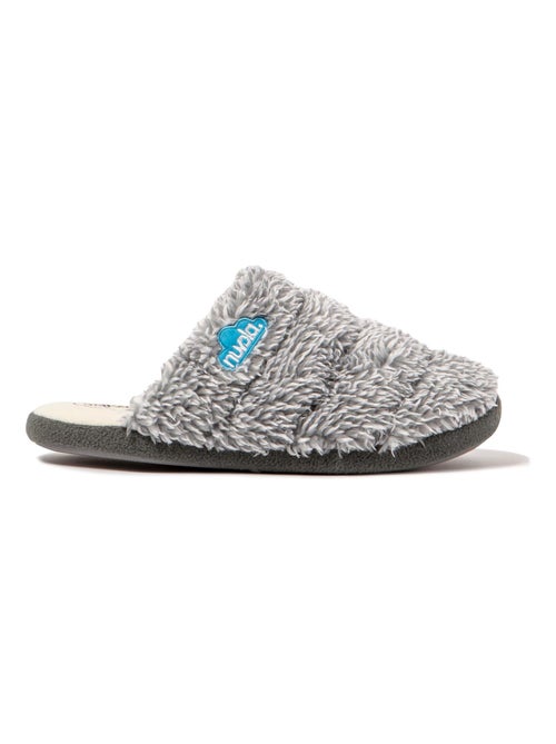 Chaussons unisexes Nuvola avec semelle en gomme - Kiabi