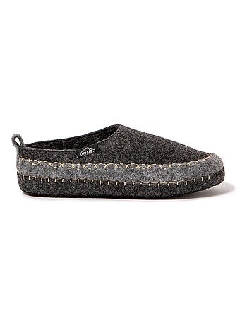 Chaussons unisexes Nuvola avec semelle en gomme.