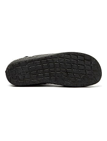 Chaussons unisexes Nuvola avec semelle en gomme