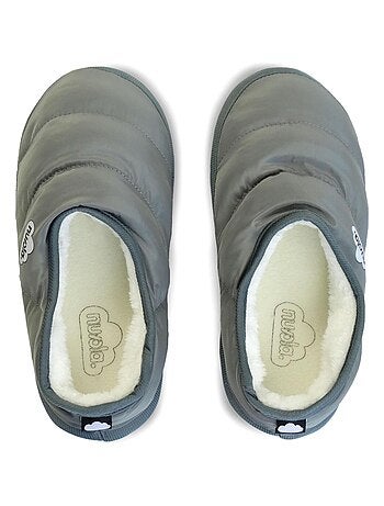 Chaussons unisexes Nuvola avec semelle en gomme