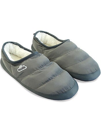 Chaussons unisexes Nuvola avec semelle en gomme
