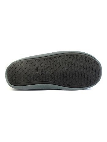 Chaussons unisexes Nuvola avec semelle en gomme
