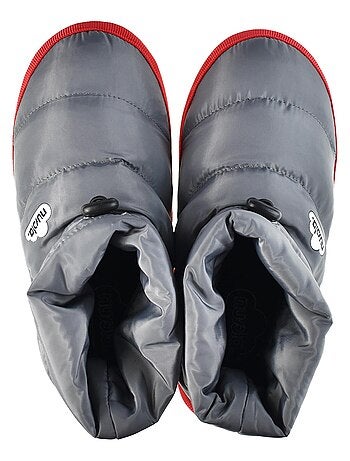 Chaussons unisexes Nuvola avec semelle en gomme
