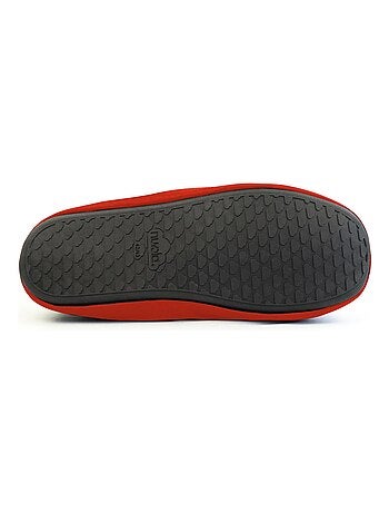 Chaussons unisexes Nuvola avec semelle en gomme