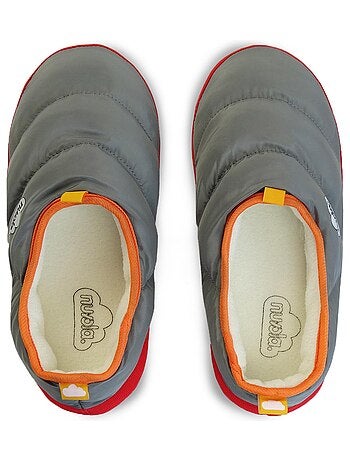 Chaussons unisexes Nuvola avec semelle en gomme