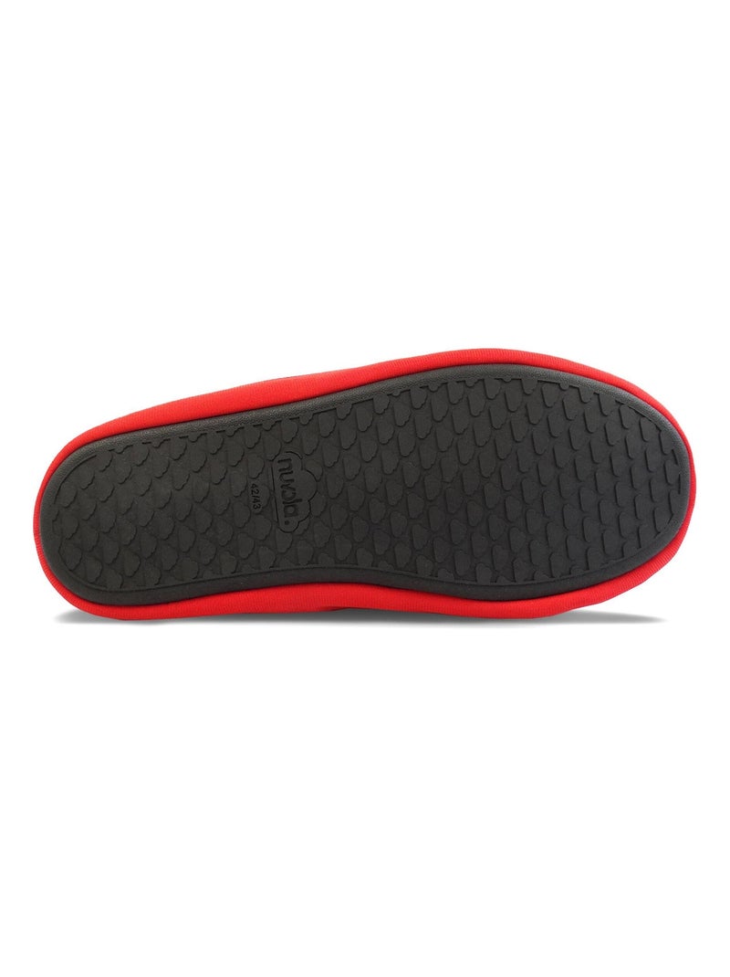 Chaussons unisexes Nuvola avec semelle en gomme Gris Gris - Kiabi