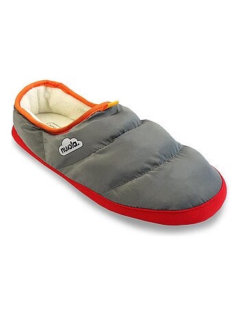 Chaussons unisexes Nuvola avec semelle en gomme