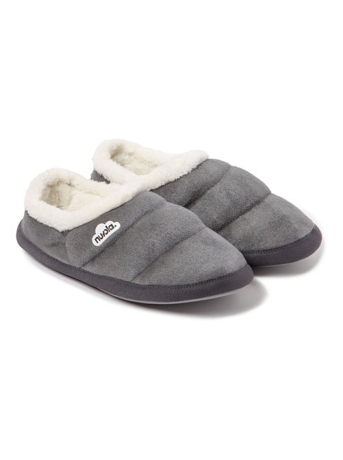 Chaussons unisexes Nuvola avec semelle en gomme - Kiabi