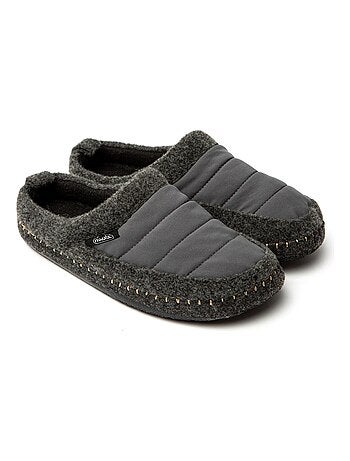 Chaussons unisexes Nuvola avec semelle en gomme