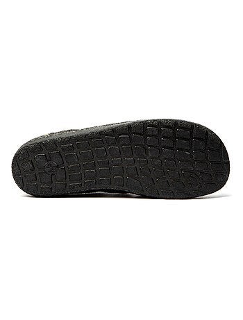 Chaussons unisexes Nuvola avec semelle en gomme