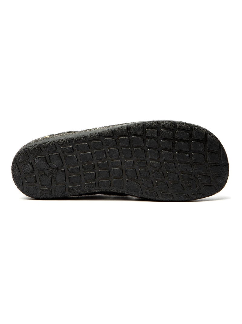 Chaussons unisexes Nuvola avec semelle en gomme Gris Gris - Kiabi