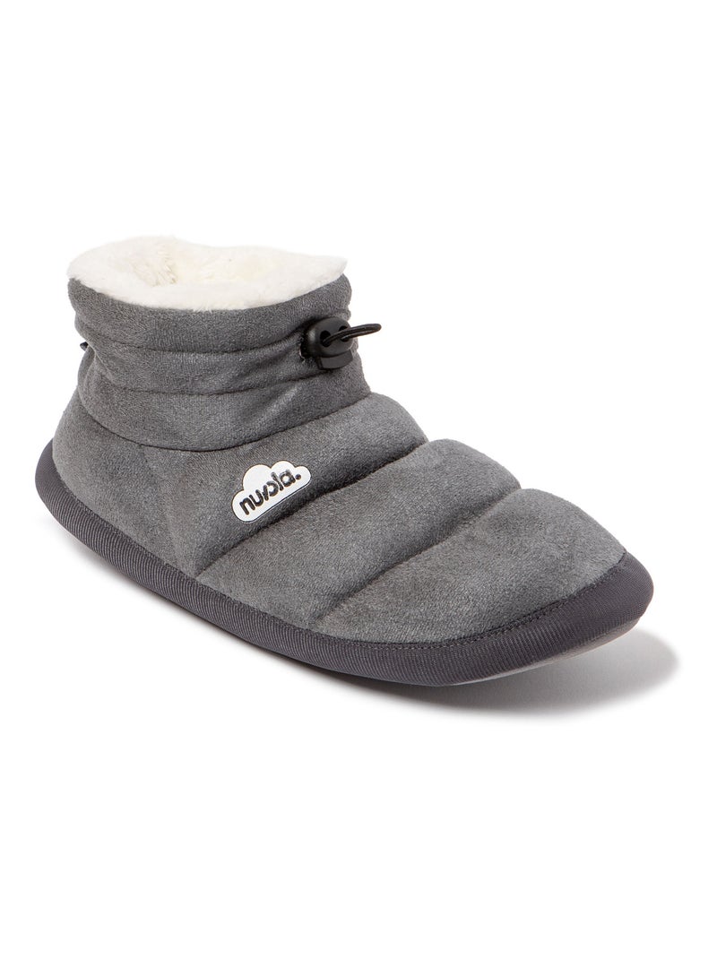 Chaussons unisexes Nuvola avec semelle en gomme Gris Gris - Kiabi