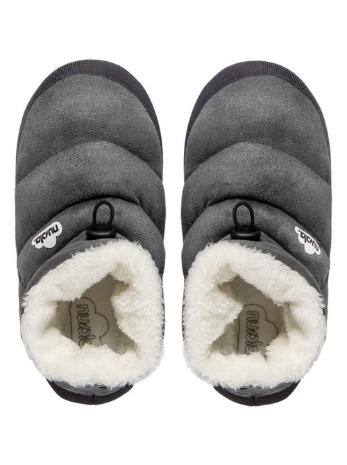 Chaussons unisexes Nuvola avec semelle en gomme - Kiabi