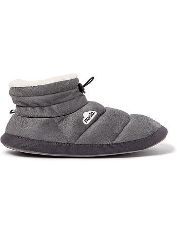 Chaussons unisexes Nuvola avec semelle en gomme
