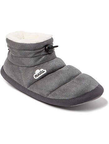 Chaussons unisexes Nuvola avec semelle en gomme