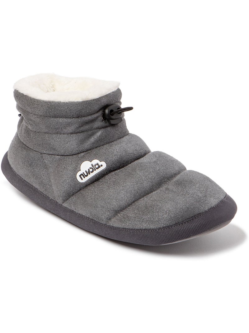 Chaussons unisexes Nuvola avec semelle en gomme Gris Gris - Kiabi