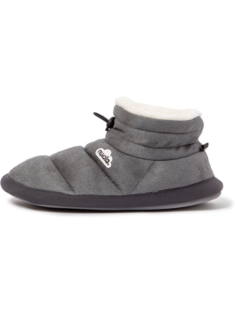 Chaussons unisexes Nuvola avec semelle en gomme Gris Gris - Kiabi