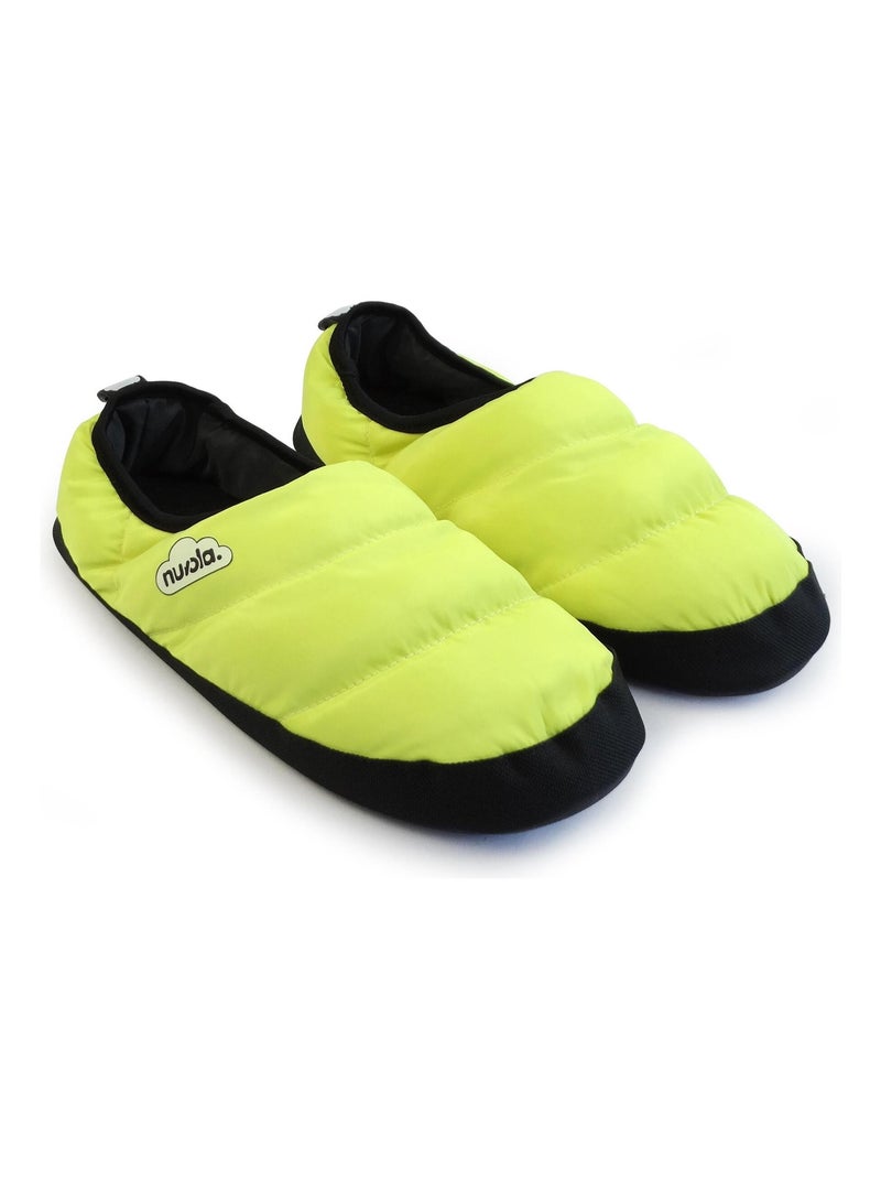 Chaussons unisexes Nuvola avec semelle en gomme Jaune - Kiabi