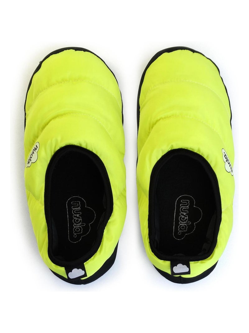 Chaussons unisexes Nuvola avec semelle en gomme Jaune - Kiabi