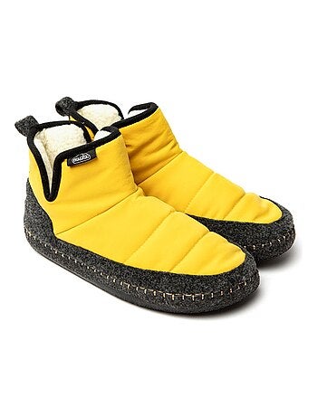 Chaussons unisexes Nuvola avec semelle en gomme