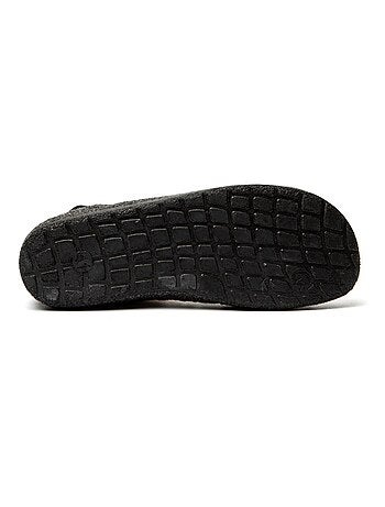 Chaussons unisexes Nuvola avec semelle en gomme