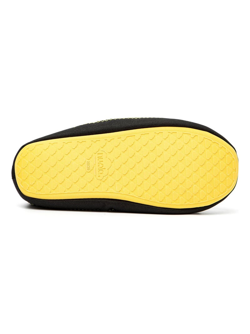 Chaussons unisexes Nuvola avec semelle en gomme Jaune - Kiabi