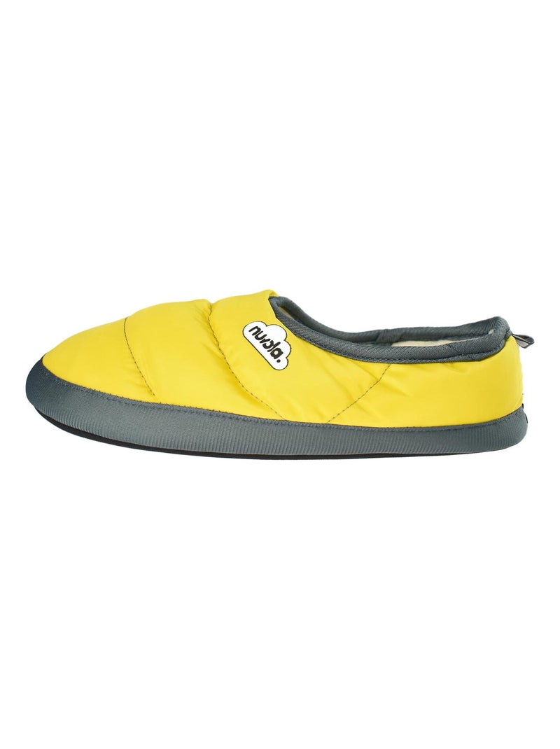 Chaussons unisexes Nuvola avec semelle en gomme Jaune - Kiabi