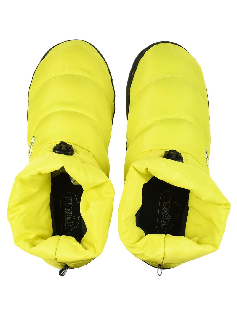 Chaussons unisexes Nuvola avec semelle en gomme Jaune - Kiabi
