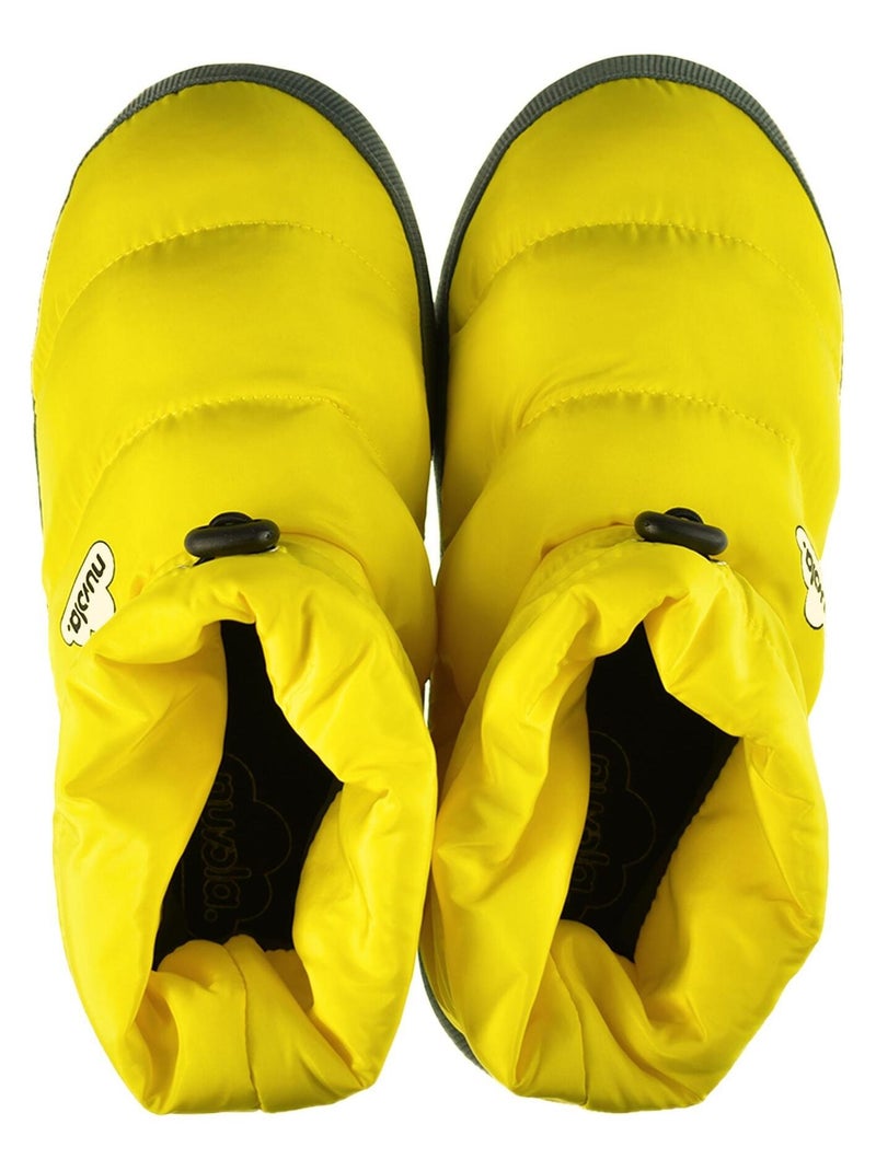 Chaussons unisexes Nuvola avec semelle en gomme Jaune - Kiabi
